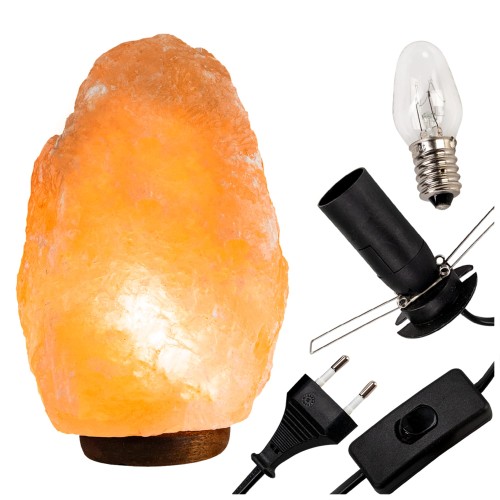 Lampa solna 13-15 kg himalajska różowa naturalna jonizator powietrza