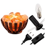 Lampa solna MISA DREWNO - jonizator powietrza 