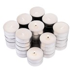 Zestaw 100 szt - świeczki TEALIGHT podgrzewacze bezzapachowe