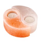 ŚWIECZNIK solny naturalny- YING YANG - jonizator na TEALIGHT