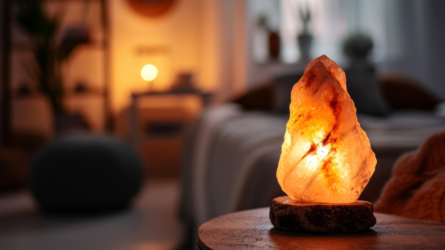 Lampa solna w sypialni – średniej wielkości w klasycznym kształcie