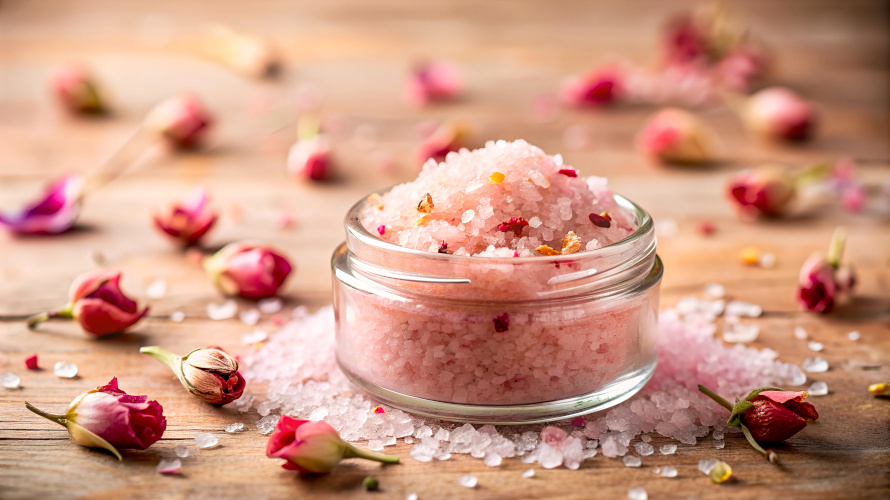 Sól himalajska do kąpieli